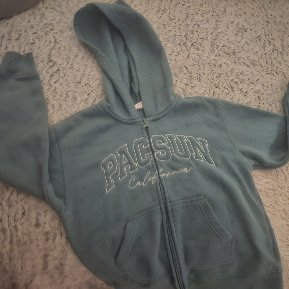 PacSun Green Fleece Jacket
